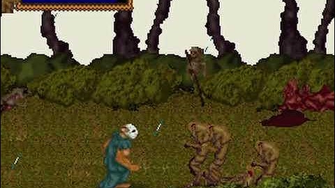 Splatterhouse: Deception Of The Mask - gameplay OpenBOR horror beat em up remake