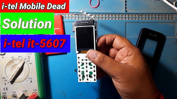 Itel Mobile Dead solution || itel it5607 dead problem solution @VKTricks