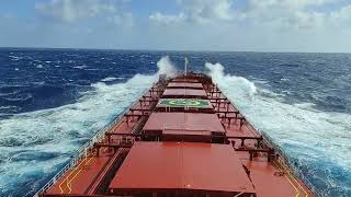 Шторм глазами моряка - Storm View from the Bridge.Вечное противостояние Судоводители и Механики,2021