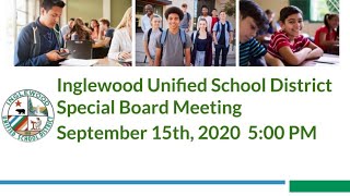 Details IUSD Special Virtual Board Meeting 09/15/2020 News