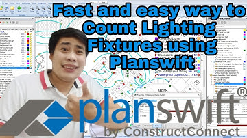 Fast and easy way to Count Lighting Fixtures using Planswift | Nedan John Ramirez