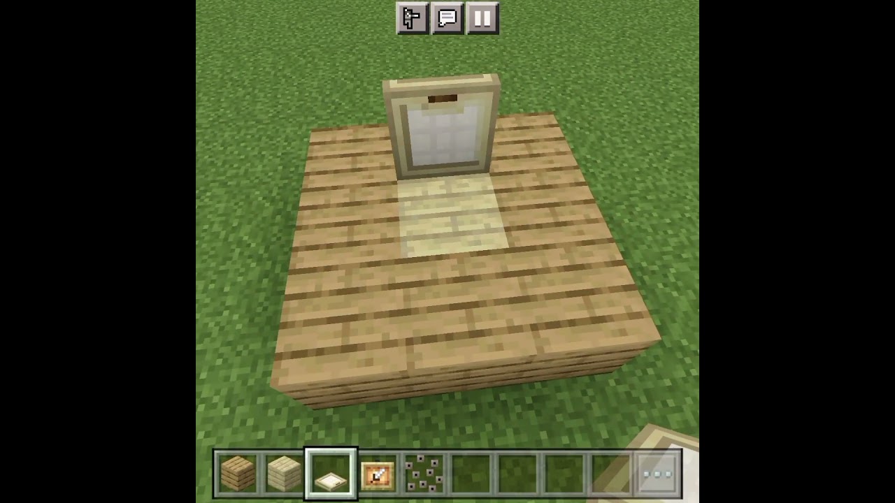 realistic pizza in minecraft | minecraft build hack