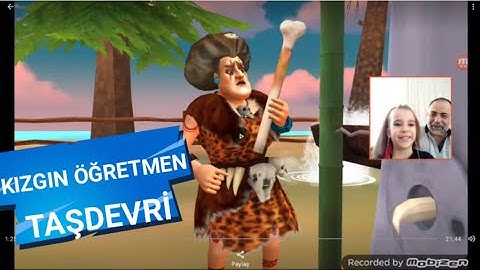 KIZGIN ÖĞRETMEN TAŞ DEVRİ || SCARY TEACHER