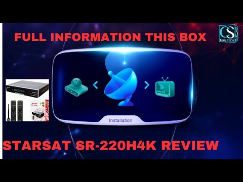 StarSat SR-220H4K Review 2023 Model Satellite Receiver 🔥 || Full Information This Box