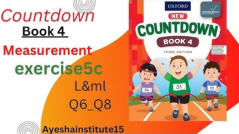 countdown class 4 exercise 5c@ayeshainstitute15