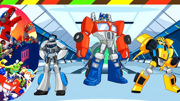 Transformers Rescue Bots: Disaster Dash - Hero Run 04 | Game Robot Khủng Long biến hình #04