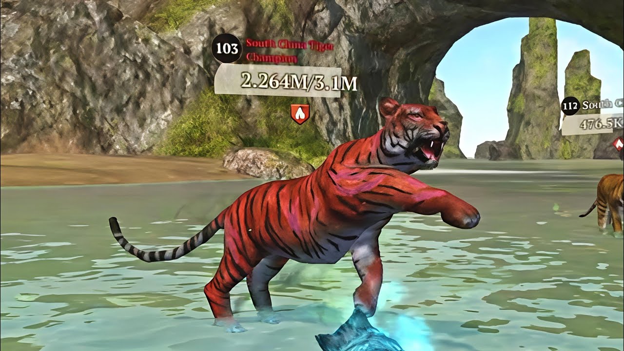 The Wolf - South China Tiger Champion is Too  Strong in Featured Jade Pillars! 🏆