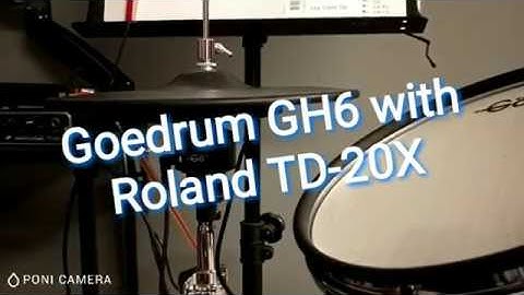 Goedrum GH6 with Roland TD 20X