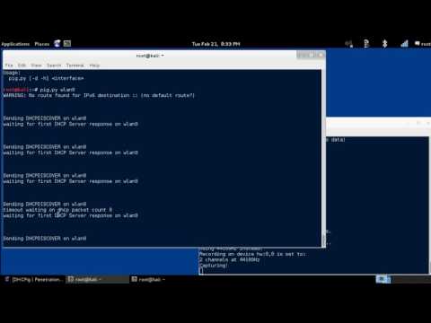 DHCPig (pig.py) - DHCP Exhaustion Attack [Kali Linux]
