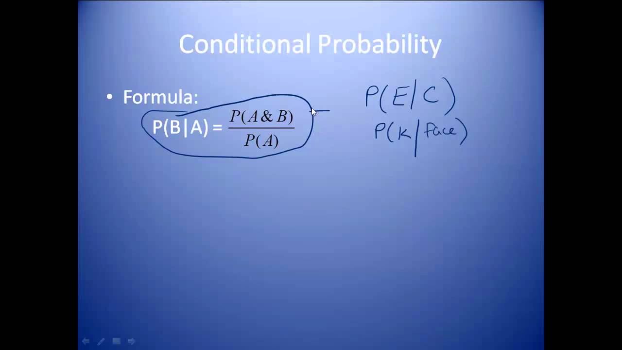 conditional-probability-multiplication-rule-and-independence-youtube