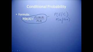 Conditional Probability, Multiplication Rule, and Independence