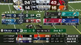 Ranking Every Current NFL Regular Season Scorebug