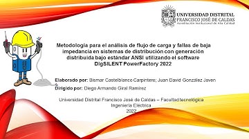 1_Presentación del software Digsilent power factory