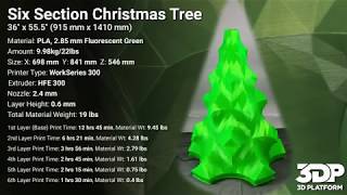 2018 3DP Christmas Tree Print