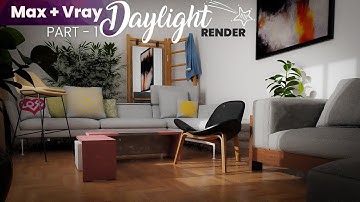 Vray Daylight Rendering 3ds max tutorial part 1 #dotmattech