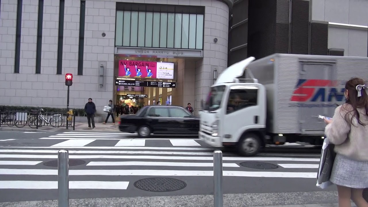 大阪阪急内郵便局 梅田地下街 曾根崎警察 地上梅田散策19年01月29日12時18分 Youtube