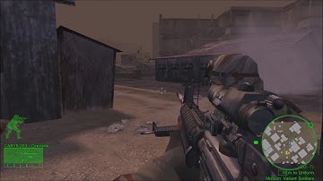 Delta Force: Black Hawk Down - Mission 13 - Valiant Soldiers (Gameplay/Walkthrough)