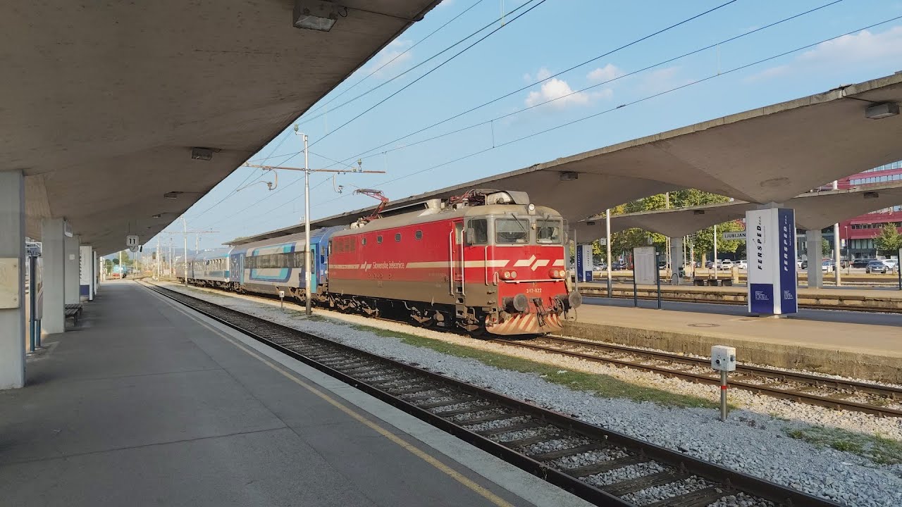 Vlaky v Záhřebu a Lublani dne 15/17.7. 2024 - Vlaki v Zagrebu in Ljubljani čez dan 15/17.7. 2024