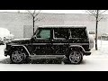 G-Class slow motion in snow