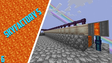 Infinite Lava & Magmatic Power Easy Setup- Skyfactory 5 Ep6