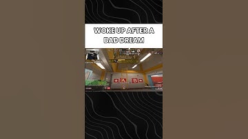 woke up after a bad dream #memes #cs2 #gaming #funny