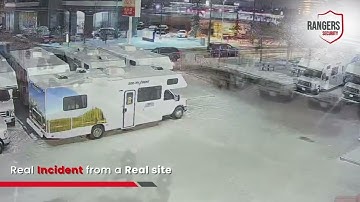 Real footage of a foiled break and enter on a RV Storage in Alberta