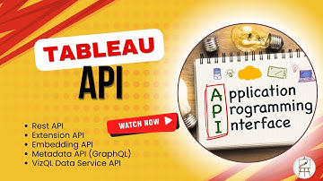 Unlock Tableau Data Programmatically by Mastering Tableau APIs