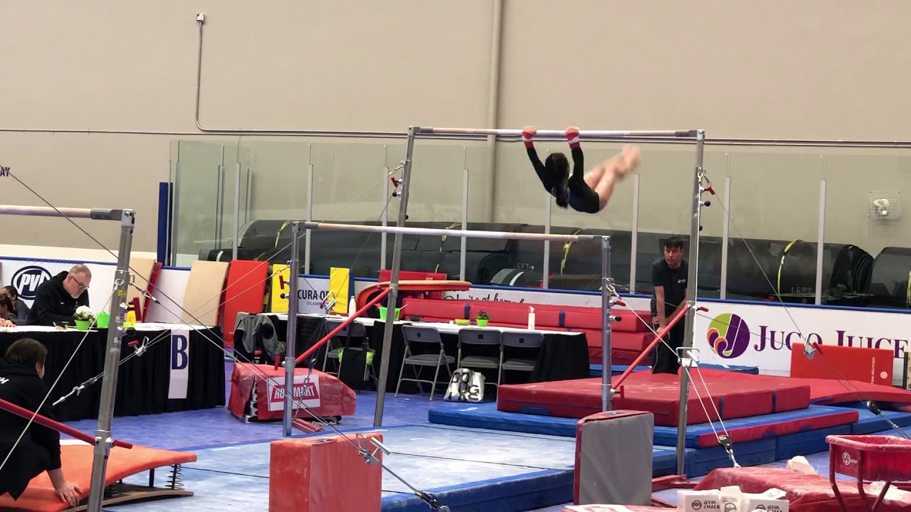 Gabby gymnastic competition Langley 2020 YouTube