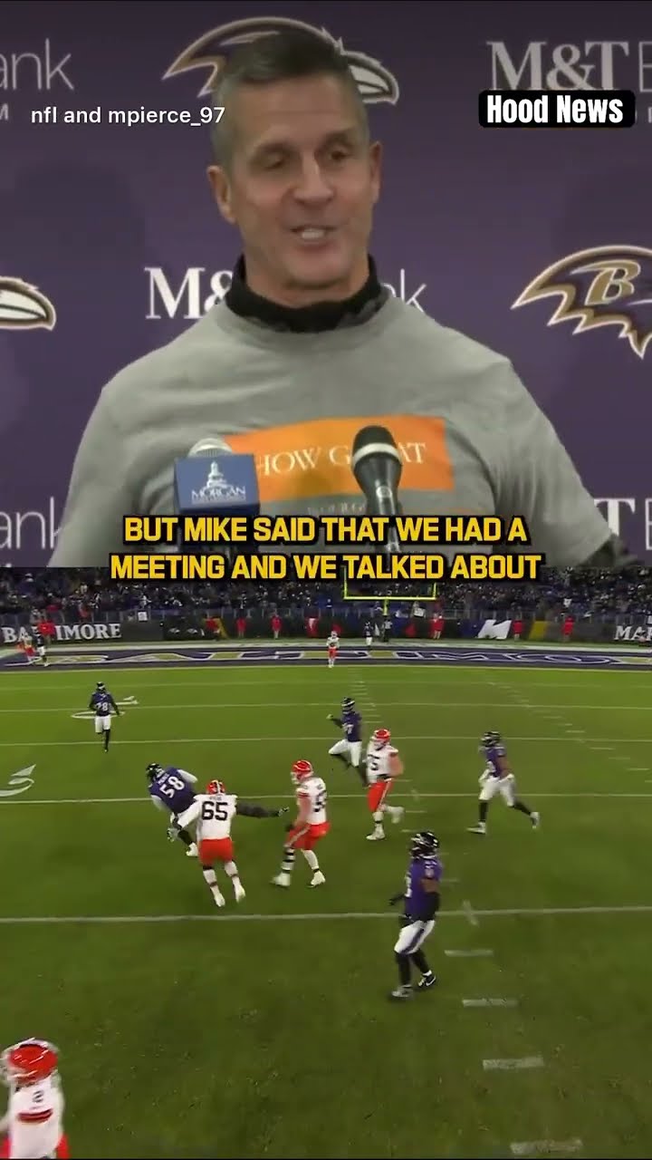 He had the green light ? #hoodnews #johnharbaugh #michaelpierce #ravens #NFL #shortvideo #sports #i