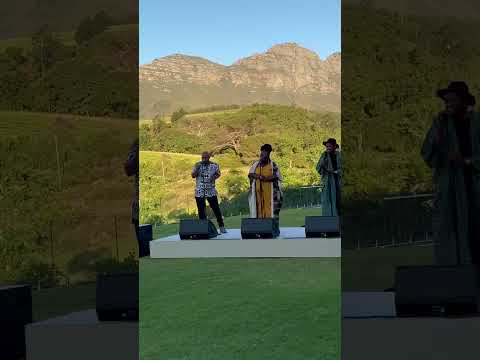 the soil performing Malaika in stellenbosch