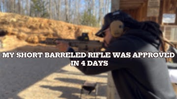SBR Process Simplified | From Form 1 to Legal Short Barreled Rifle In 4 Days!