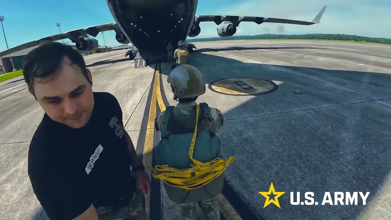 POV - You are a U.S. Army Paratrooper on an Airborne Jump Mission
