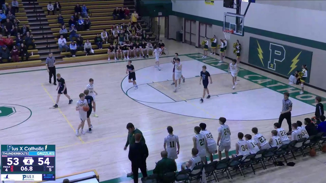 Pius X High School vs Lincoln Standing Bear High School Mens Freshman Basketball