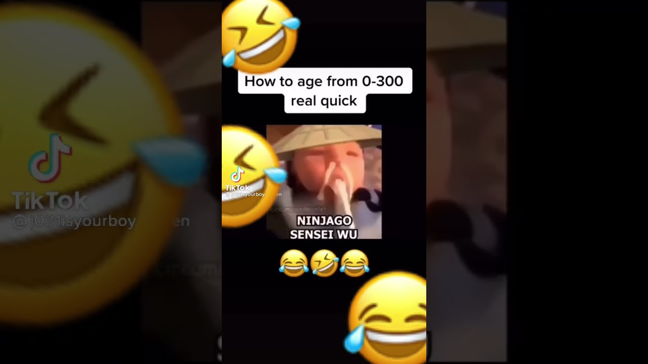 How to age from 0-300 real quick 😂