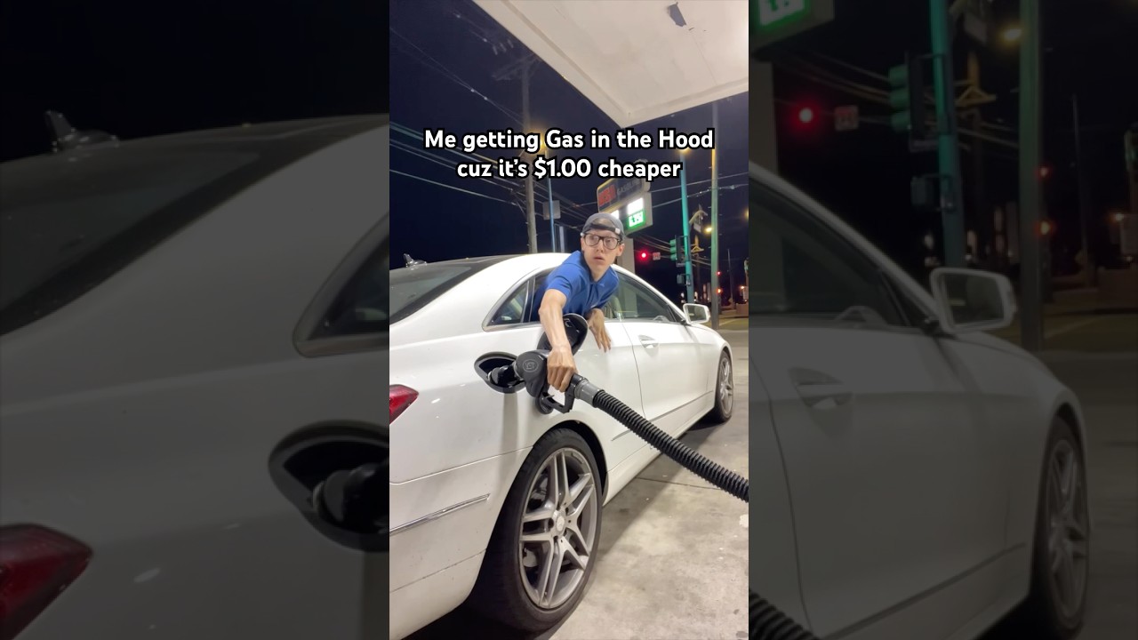 POV: Me Getting Gas in the Hood 