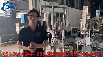 Máy chiết rót 1 vòi tự động  dạng lỏng, dạng sệt