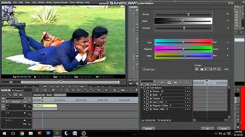 Edius 7 How To Cinematic  Color Correction
