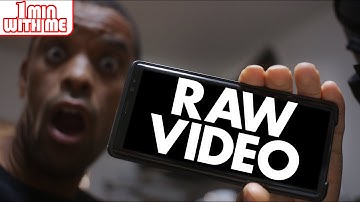 How To Shoot RAW Video On A Mobile Phone? | Motion Cam App | RAW DNG Video