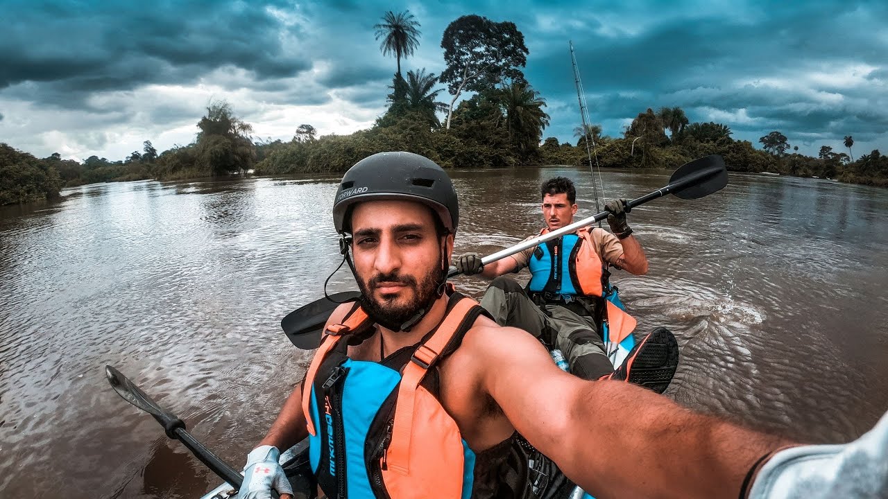 😱🛶Aventure sur les fleuves les plus dangereux de Côte-d'Ivoire🇨🇮