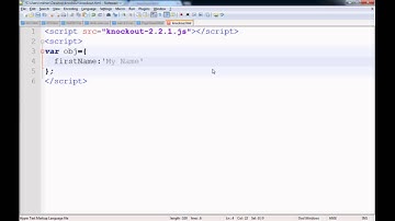 Knockout JS - The Basic for beginner