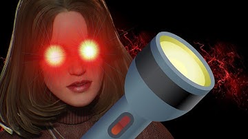 DBD Player Uses Flashlight Against Demon | Evil Dead The Game