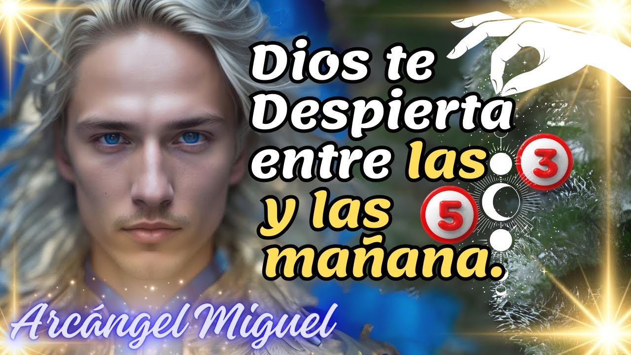 💌Dios te Despierta entre las 3 y las 5 de la mañana🧭¡No lo ignores!🎯Hay ...