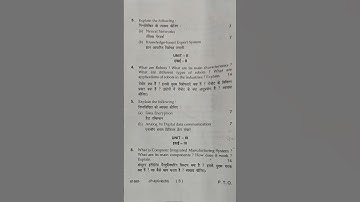 Computer Aided Design (CAD) – MDU Question Paper 2023