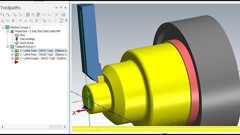 Mastercam Lathe - Các phương pháp tiện thô(Bài 2)