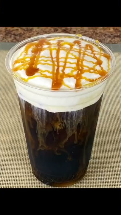 Sea Salt Cold Foam Iced Coffee