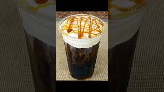 Make the Starbucks Salted Caramel Sweet Cream Cold Foam, Cold Brew (CopyCat) AER Disc #SHORTS