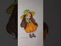 Drawing a SUPER Cute Cartoon Girl...