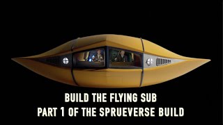 Build the flying sub from Moebius Models in 1/32 scale