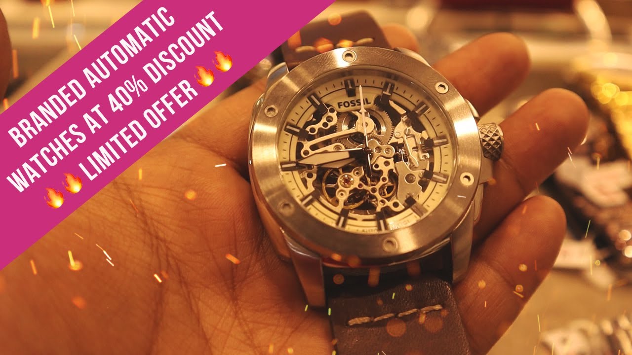 Best Branded Automatic Watche's Discount up to 40 In Bangladesh YouTube