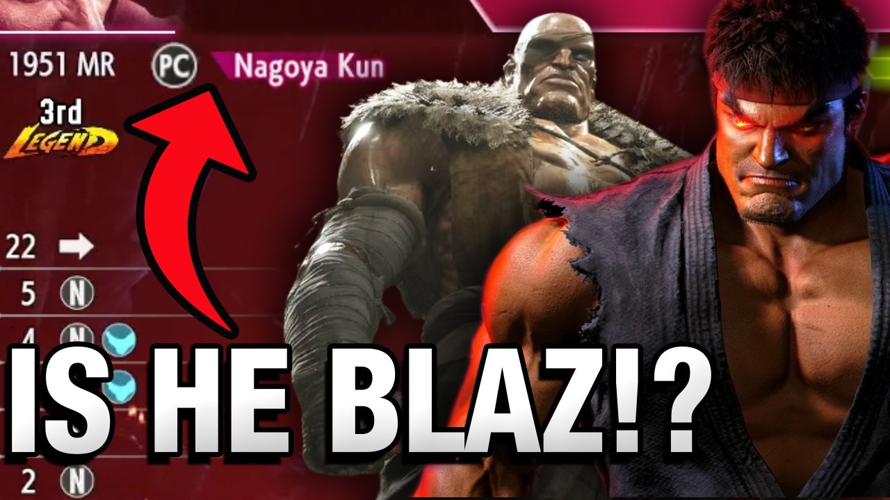 Нагоя Кун — это на самом деле Блаз?! Он УЖАСАЕТ Японию в SF6!